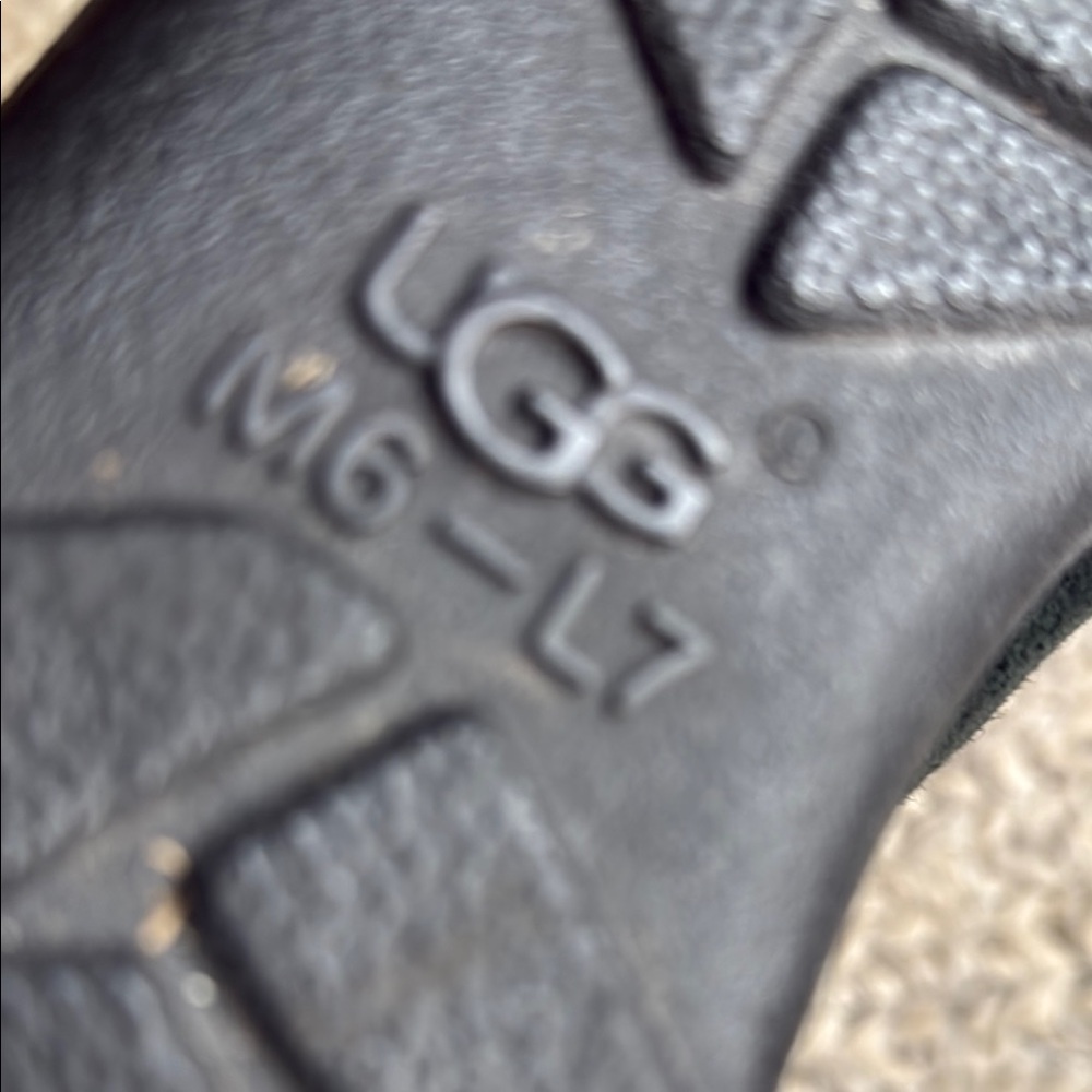 UGG Black Suede Boots - Picture 6 of 9